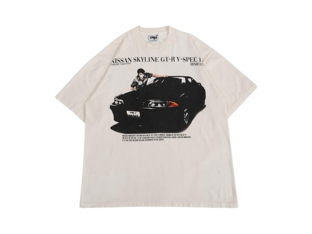 ULTIMATE ULTIMATE T-Shirt Nissan Skyline (White Fade) - view 1