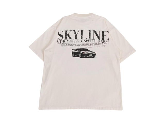 ULTIMATE ULTIMATE T-Shirt Nissan Skyline (White Fade) - view 2