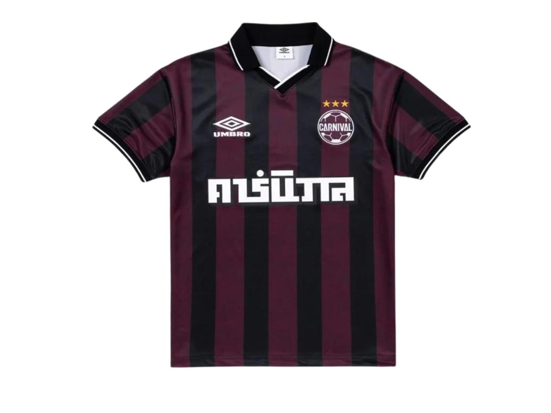 Carnival UMBRO x Carnival M Jersey Striped Black Brown