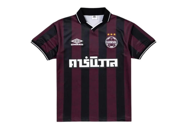 Carnival UMBRO x Carnival M Jersey Striped Black Brown - view 1