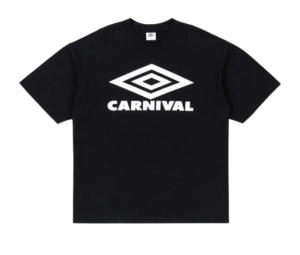 Buy UMBRO x Carnival M Tee Logo Ovs Black at Sasom – Authentic and Ready to Ship