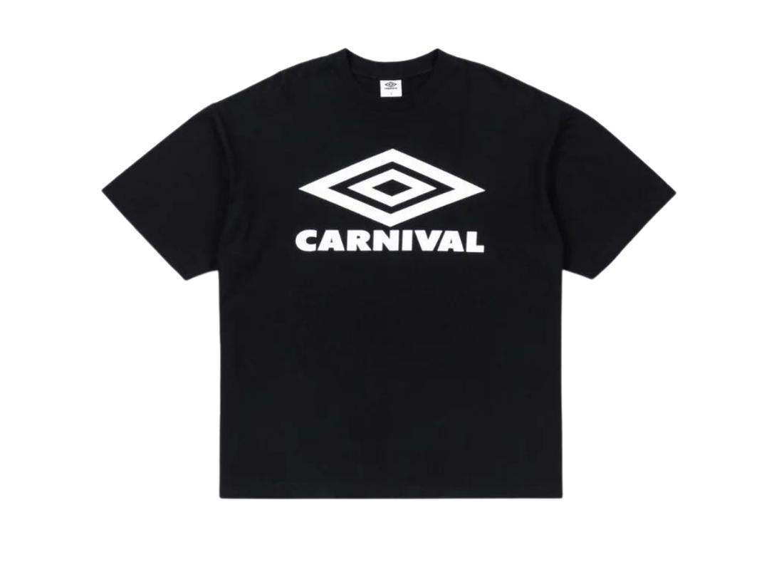 Carnival UMBRO x Carnival M Tee Logo Ovs Black