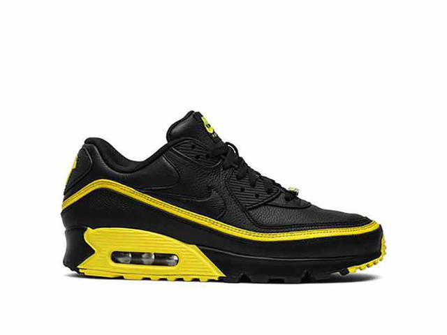 Nike Undefeated x Air Max 90 'Black Optic Yellow' - view 1