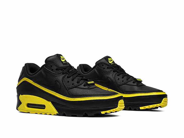 Nike Undefeated x Air Max 90 'Black Optic Yellow' - view 3