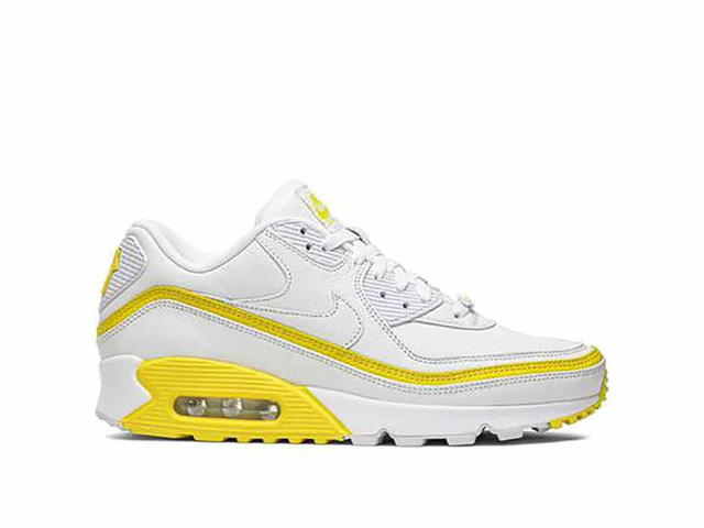 Nike Undefeated x Air Max 90 'White Optic Yellow' - view 1
