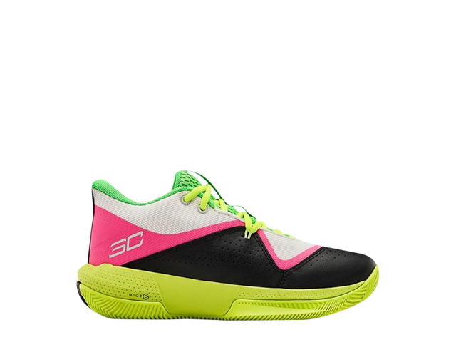Under Armour Under Armour SC 3ZER0 4 White Vis Yellow (GS) - view 1