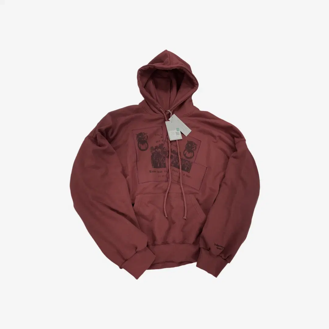 Undermycar Undermycar Anwer Archive Hommage Patchwork Hoodie Cordovan - 23SS