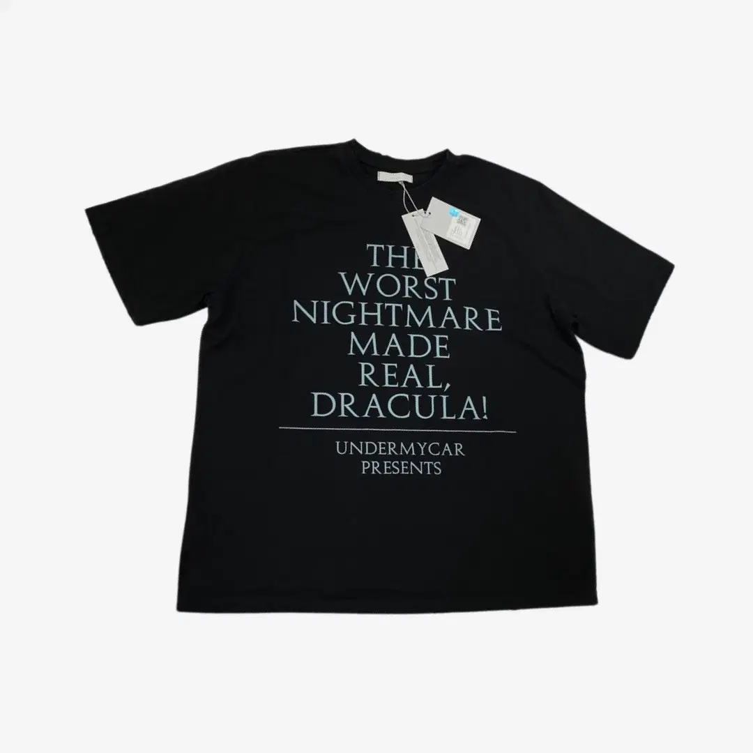 Undermycar Undermycar Real Dracula Graphic T-Shirt Black - 23SS