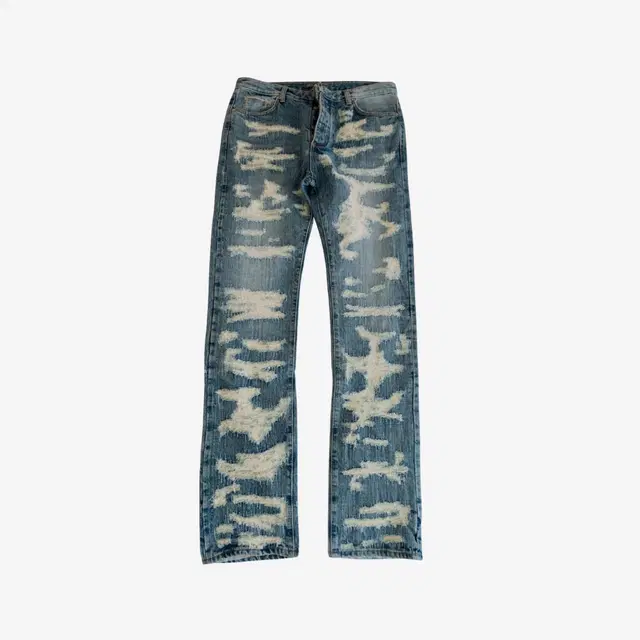 Undermycar Undermycar x Konic Section Vol.2 Hard Destroyed Washed Jeans - 23SS - view 2