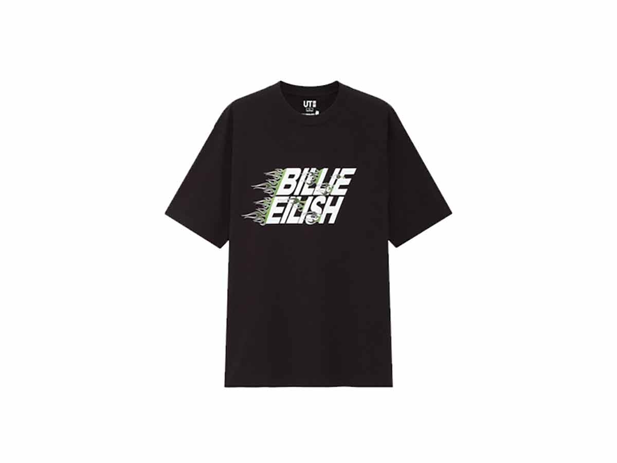 Uniqlo Uniqlo Billie Eilish x Takashi Murakami UT Black Text Box