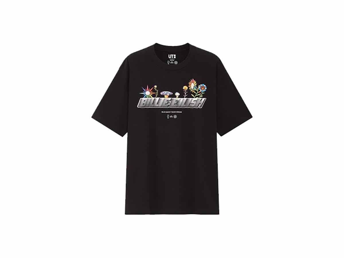 Uniqlo Uniqlo Billie Eilish x Takashi Murakami UT Black Flower