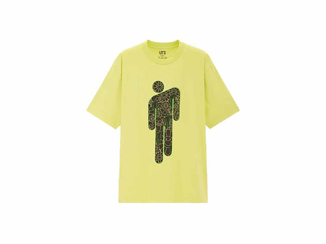 Uniqlo Uniqlo Billie Eilish x Takashi Murakami UT Yellow Men