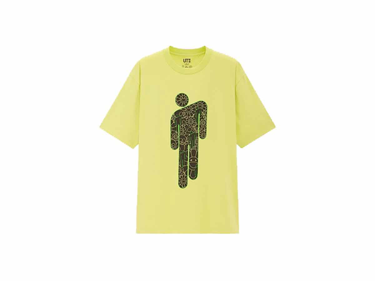 Uniqlo Uniqlo Billie Eilish x Takashi Murakami UT Yellow Men