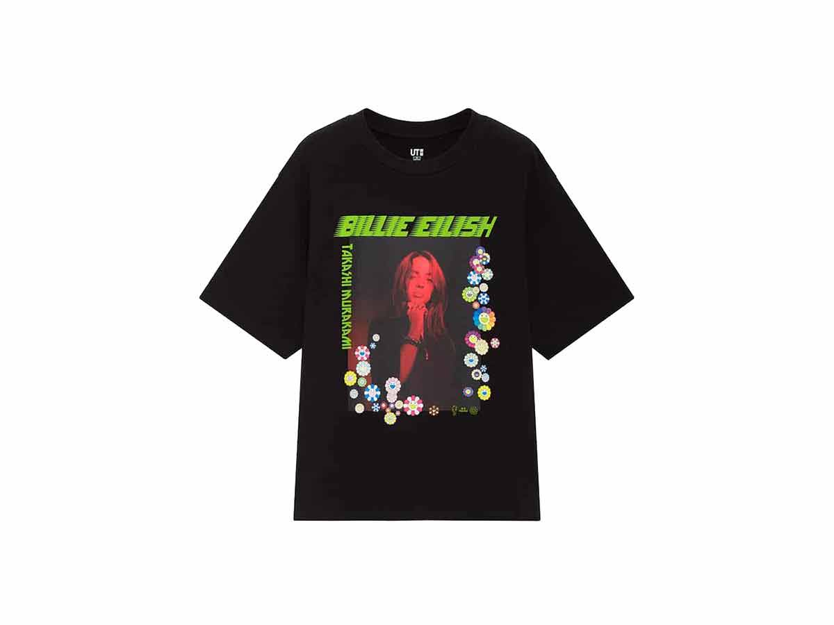 Uniqlo Uniqlo Billie Eilish x Takashi Murakami UT Black Face Women