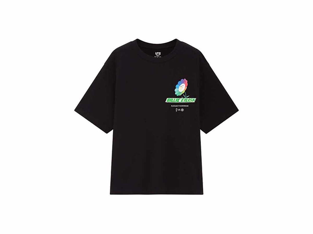 Uniqlo Uniqlo Billie Eilish x Takashi Murakami UT Black Flower Icon Women