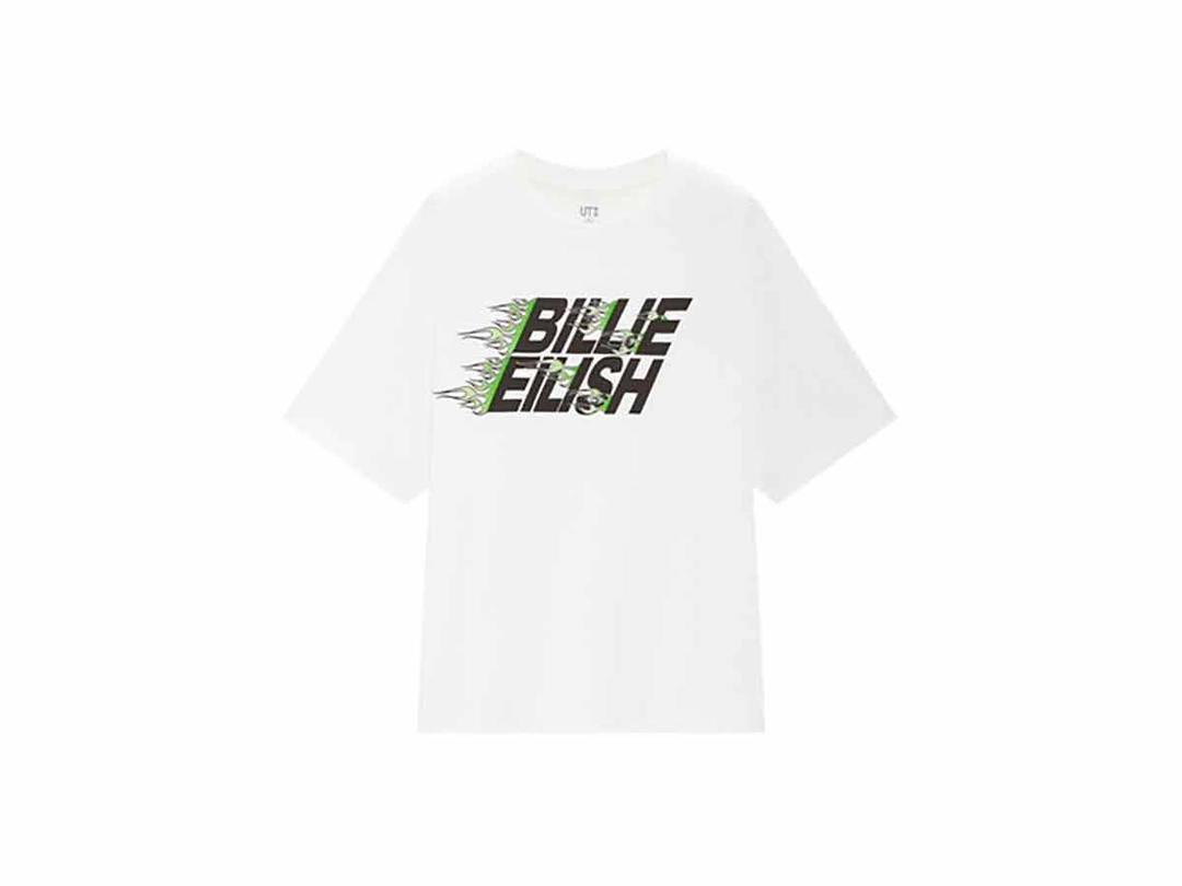 Uniqlo Uniqlo Billie Eilish x Takashi Murakami UT White Text Women