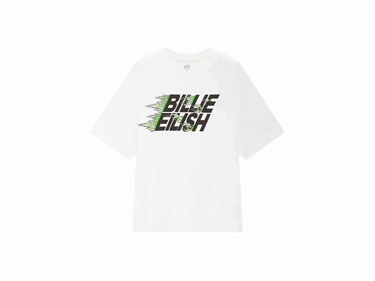 Uniqlo Uniqlo Billie Eilish x Takashi Murakami UT White Text Women