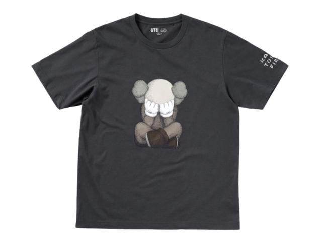Uniqlo KAWS x Uniqlo Tokyo First Mori Arts Gallery Exclusive Tee (Japanese Sizing) Dark Grey - view 1