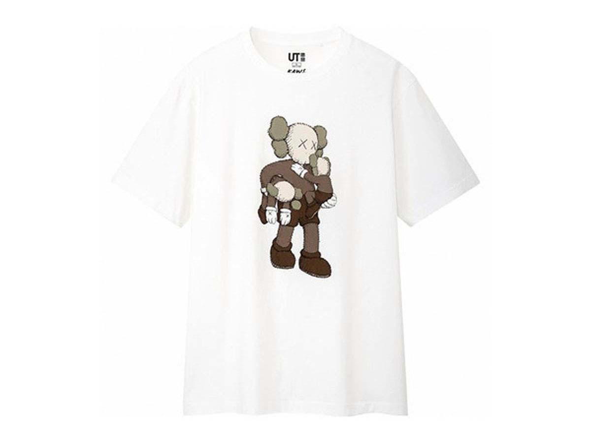 Kaws Uniqlo Kaws Clean Slate Tee White