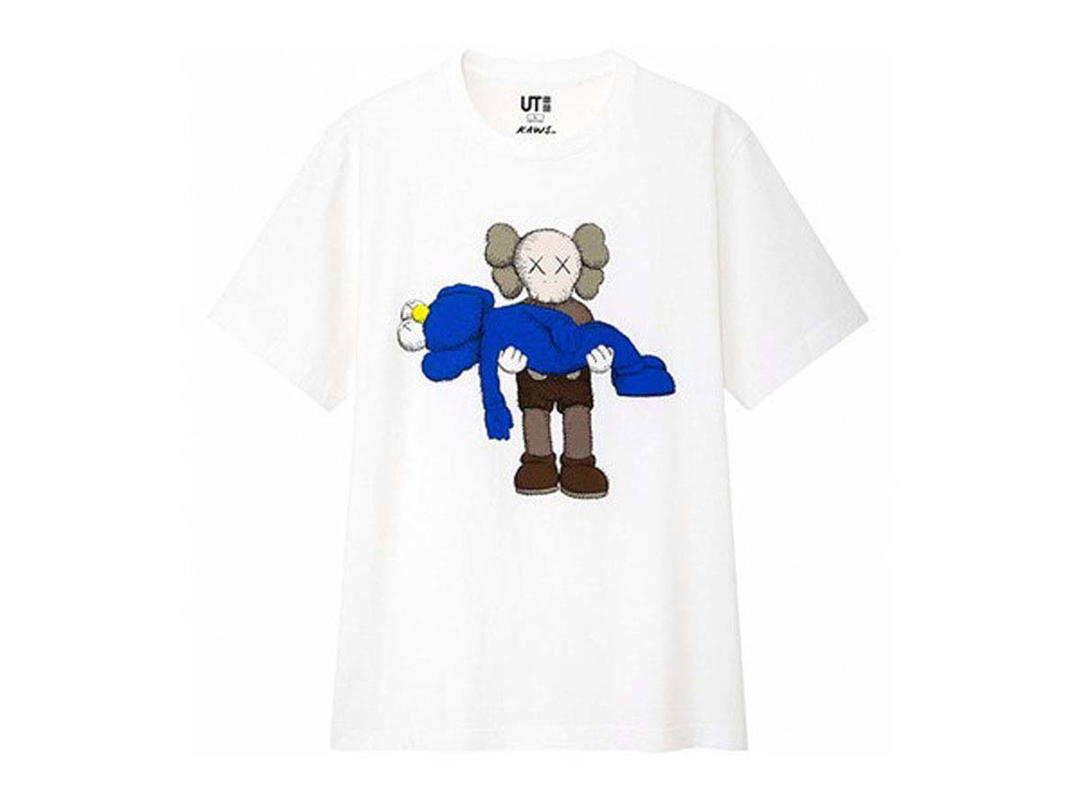 Kaws Uniqlo Kaws Gone Tee White