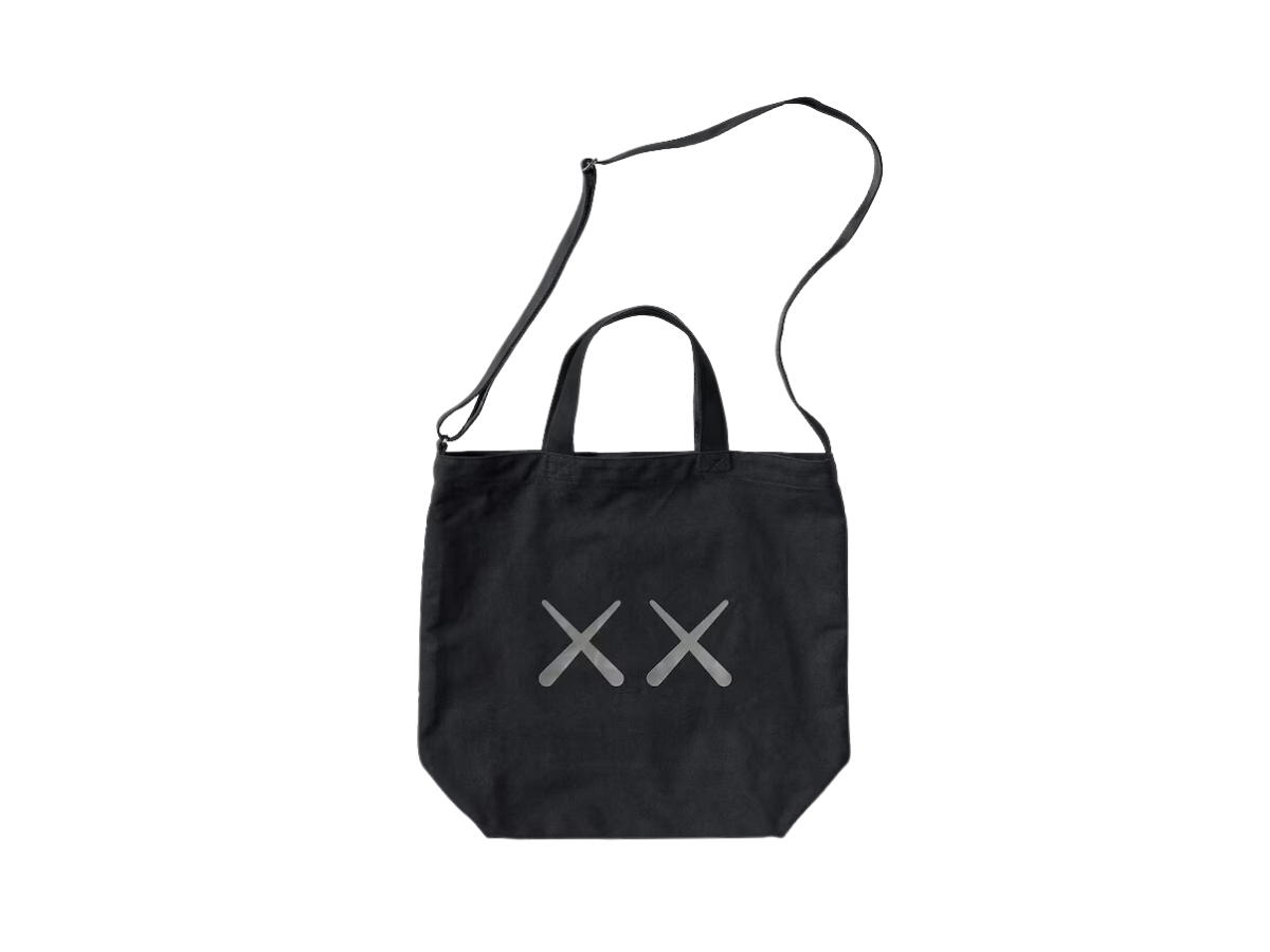 Uniqlo Uniqlo KAWS + Warhol 2Way Tote Bag Black-473556