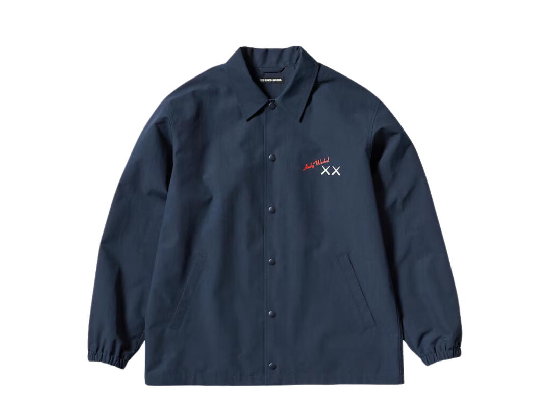 Uniqlo Uniqlo KAWS + Warhol Coach Jacket Navy-476316