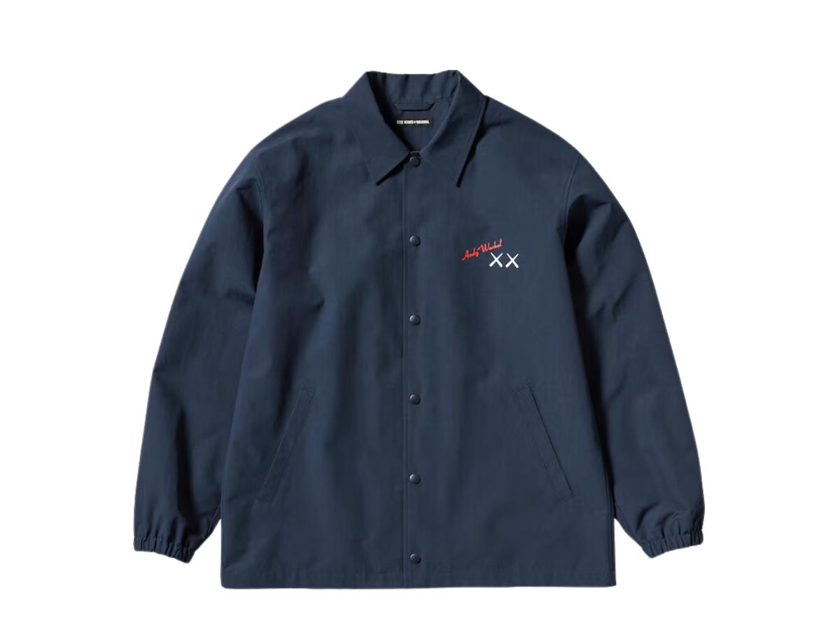 Uniqlo Uniqlo KAWS + Warhol Coach Jacket Navy-476316