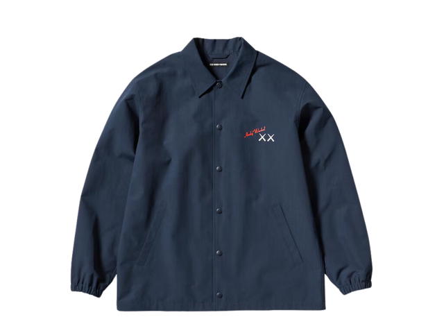Uniqlo Uniqlo KAWS + Warhol Coach Jacket Navy-476316 - view 1