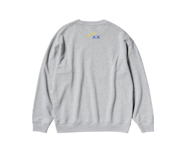Uniqlo Uniqlo KAWS + Warhol Sweat Long Sleeve Shirt Gray-472951 - view 2