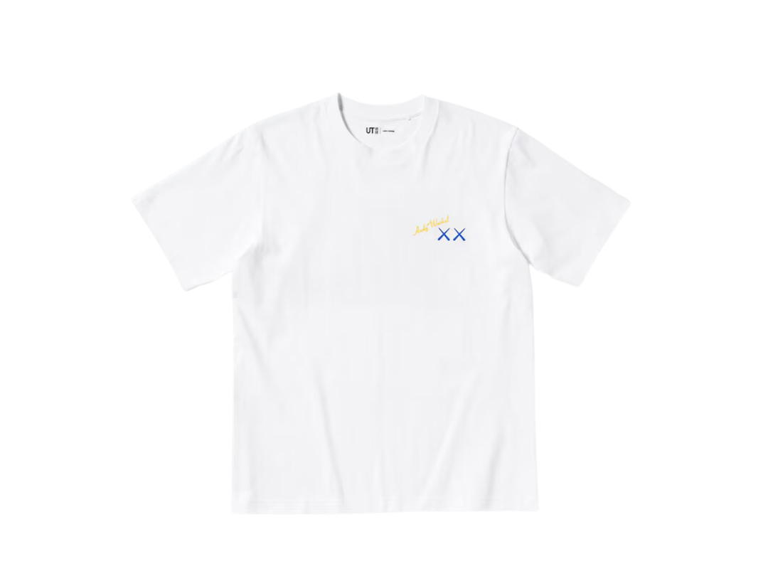 Uniqlo Uniqlo KAWS + Warhol UT Short Sleeve Graphic T-Shirt White-471321