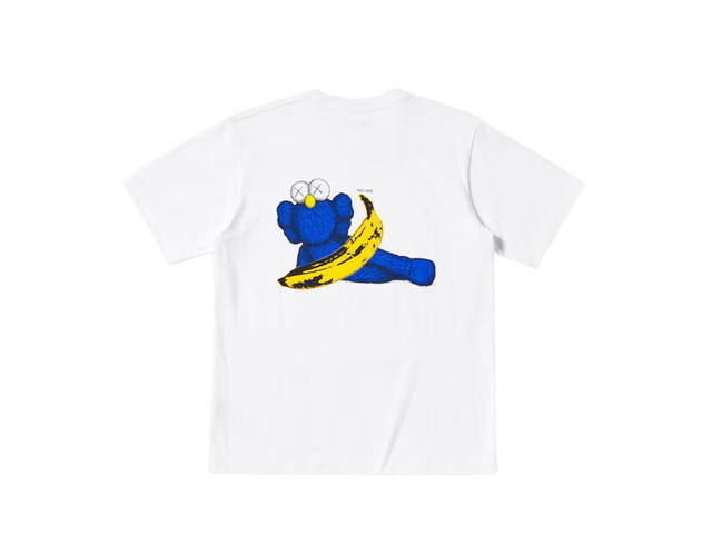 Uniqlo Uniqlo KAWS + Warhol UT Short Sleeve Graphic T-Shirt White-471321 - view 2