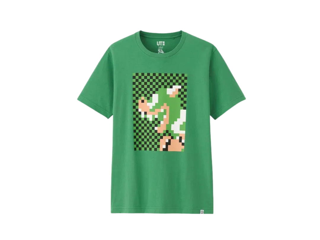 Uniqlo Uniqlo × Super Mario Nintendo Family Museum T-shirt Green