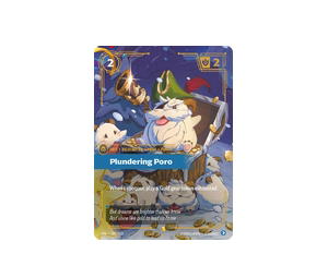 Buy Riftbound Plundering Poro [UNL 222/219] Unleashed [Foil] (EN) at Sasom – Authentic and Ready to Ship