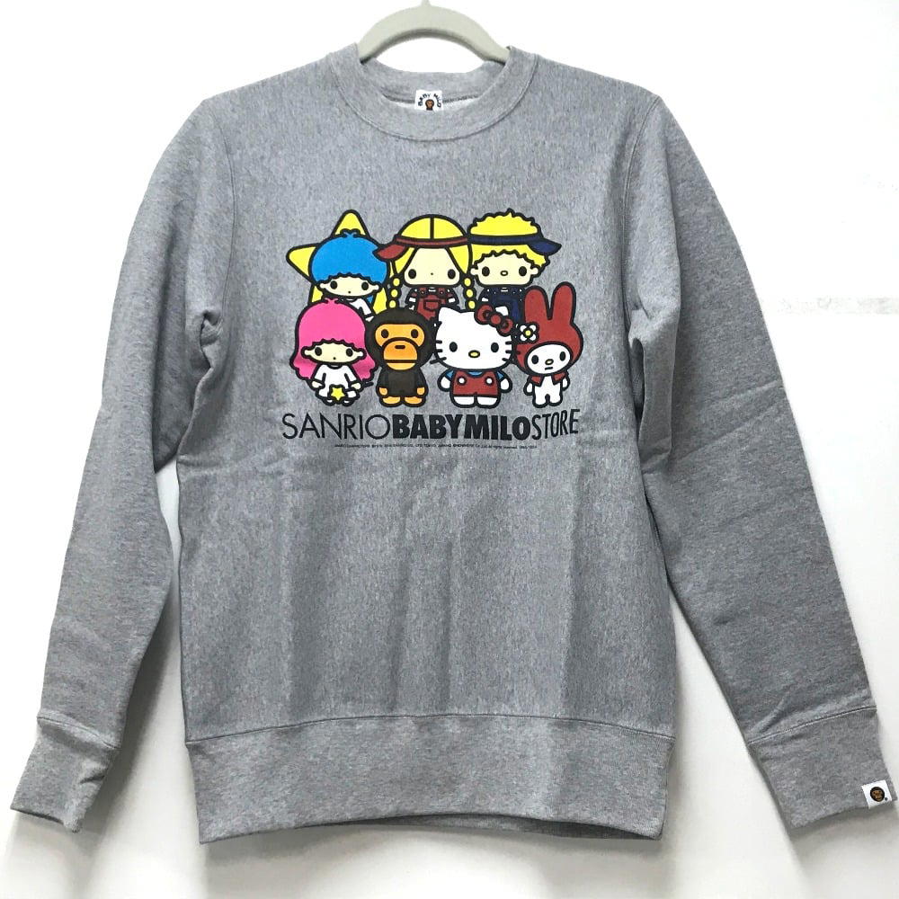A Bathing Ape UNUSED A Bathing Ape BAPE Mylo x Sanrio Characters Crew neck sweatshirt trainer