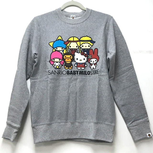 A Bathing Ape UNUSED A Bathing Ape BAPE Mylo x Sanrio Characters Crew neck sweatshirt trainer - view 1