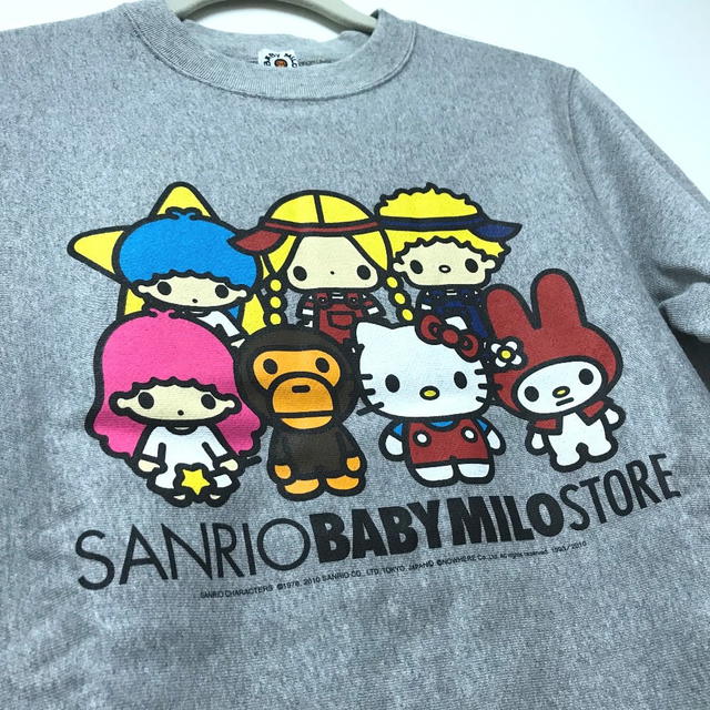 A Bathing Ape UNUSED A Bathing Ape BAPE Mylo x Sanrio Characters Crew neck sweatshirt trainer - view 2