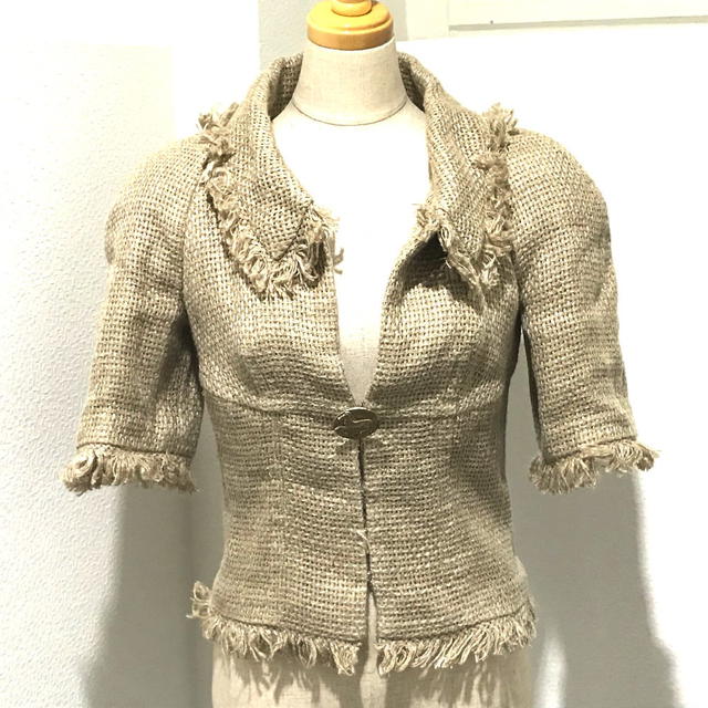 Chanel UNUSED CHANEL 18C CC Horse Motif button Jacket - view 1