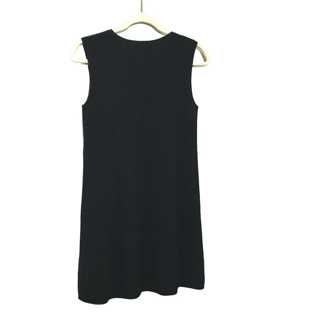 Chanel UNUSED CHANEL Knit 18S Dress Black