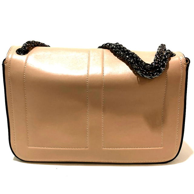 Christian Louboutin Unused Christian Louboutin 1135015 Sweet charity ChainShoulder Bag Leather Beige - view 2