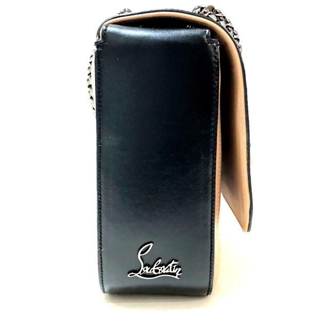Christian Louboutin Unused Christian Louboutin 1135015 Sweet charity ChainShoulder Bag Leather Beige - view 5