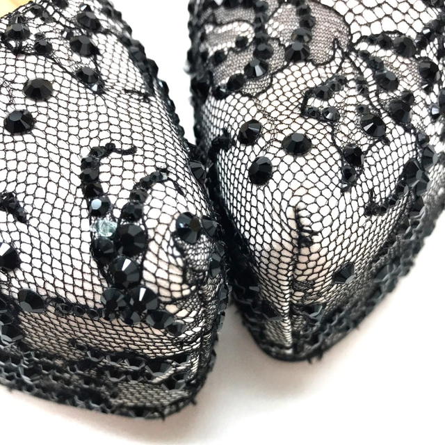 Christian Louboutin UNUSED CHRISTIAN LOUBOUTIN Platform Heels Black/White - view 4