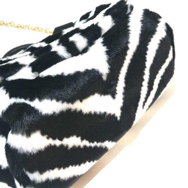 Dolce & Gabbana UNUSED DOLCE&GABBANA Zebra pattern With charm Sicily 2 Way Hand Bag - view 4