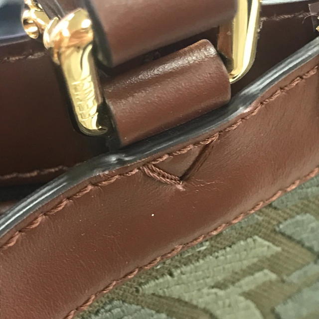 Fendi UNUSED FENDI 8BH374 FF total pattern Peekaboo X Tote 2WAY Shoulder Bag Tote Bag - view 4