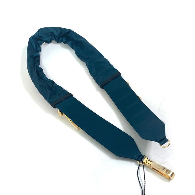 Fendi UNUSED FENDI 8C0627 belt Satin Canvas Blue Based - view 3