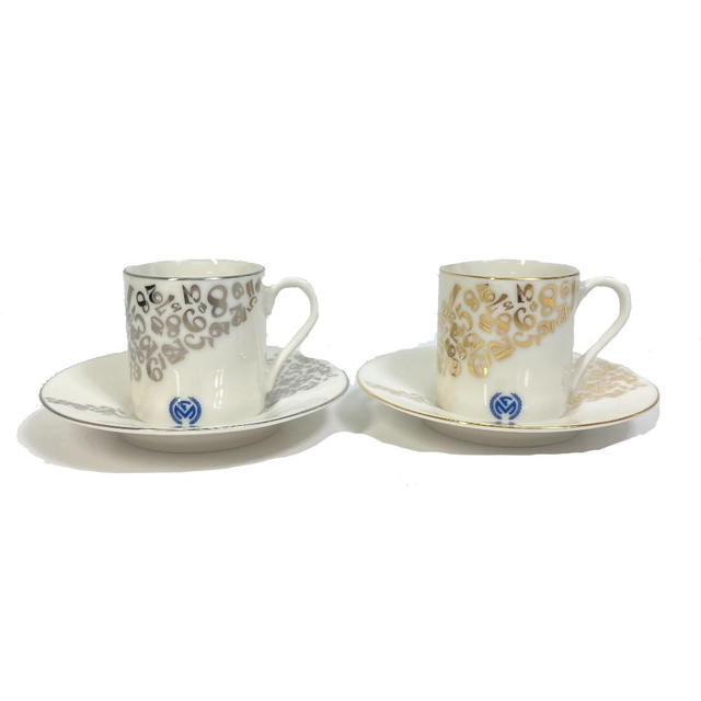 Franck Muller UNUSED FRANCK MULLER Tableware Demitasse Cup & Saucer 2 customer set Tea cup - view 1