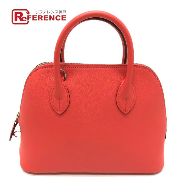 Hermes UNUSED HERMES Bolide1923 25 2WAY Shoulder Bag HandBag Evercolor Rose Texas/Brown - view 1