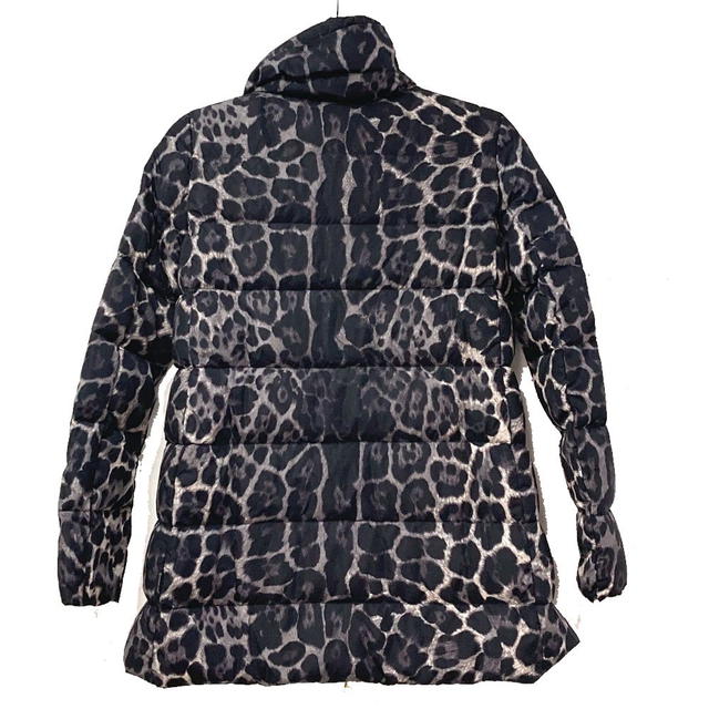 Moncler UNUSED MONCLER Torcette Leopard Puffer Coat Jacket Gray - view 2
