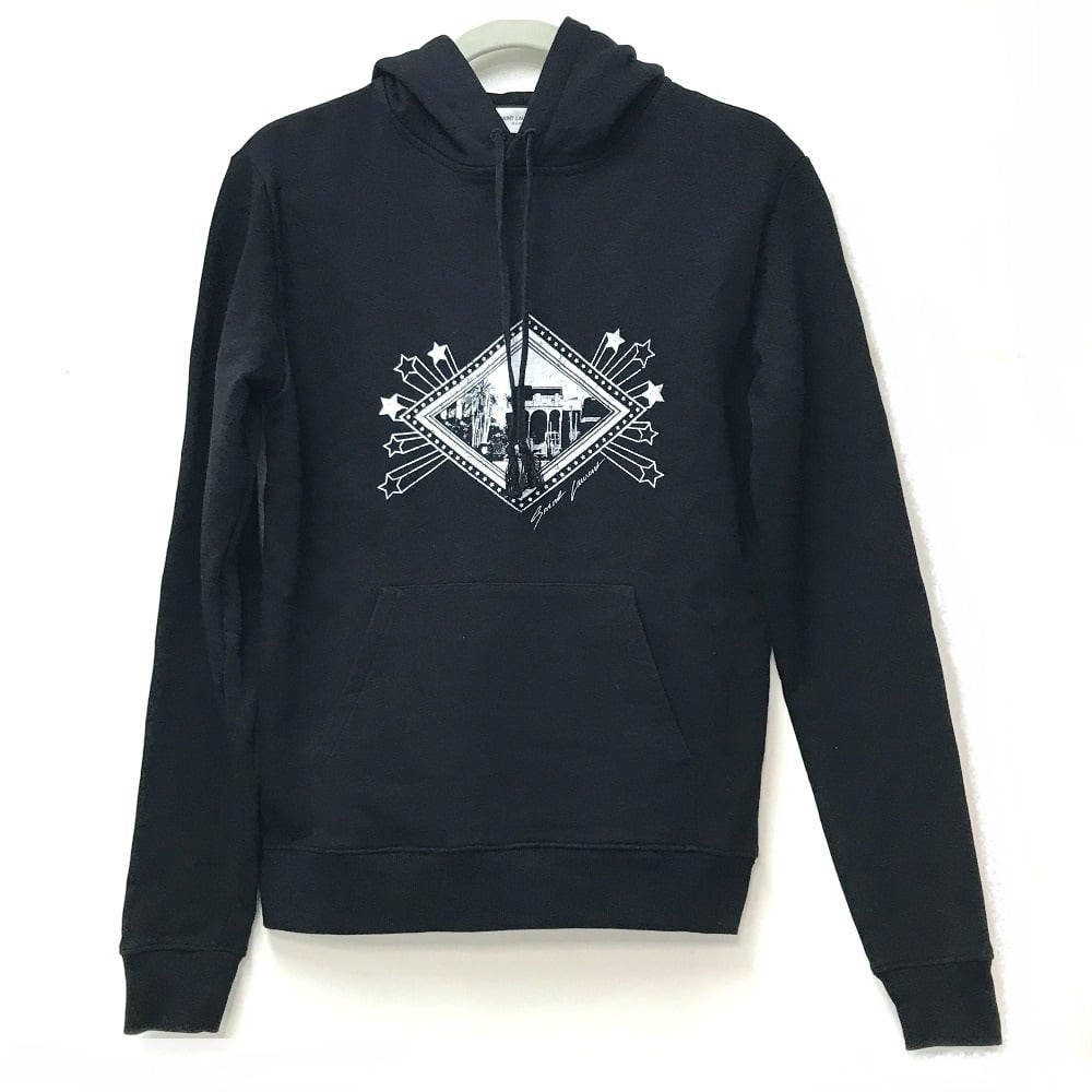 Saint Laurent UNUSED SAINT LAURENT PARIS 605507 Jardin Majorelle Hoodie pullover Parka