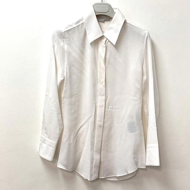 Stella Mccartney UNUSED Stella McCartney 606912 Sp Red Collar Shirt blouse Long sleeve shirt - view 1