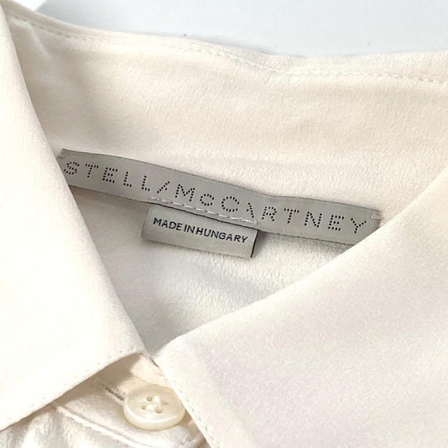 Stella Mccartney UNUSED Stella McCartney 606912 Sp Red Collar Shirt blouse Long sleeve shirt - view 4